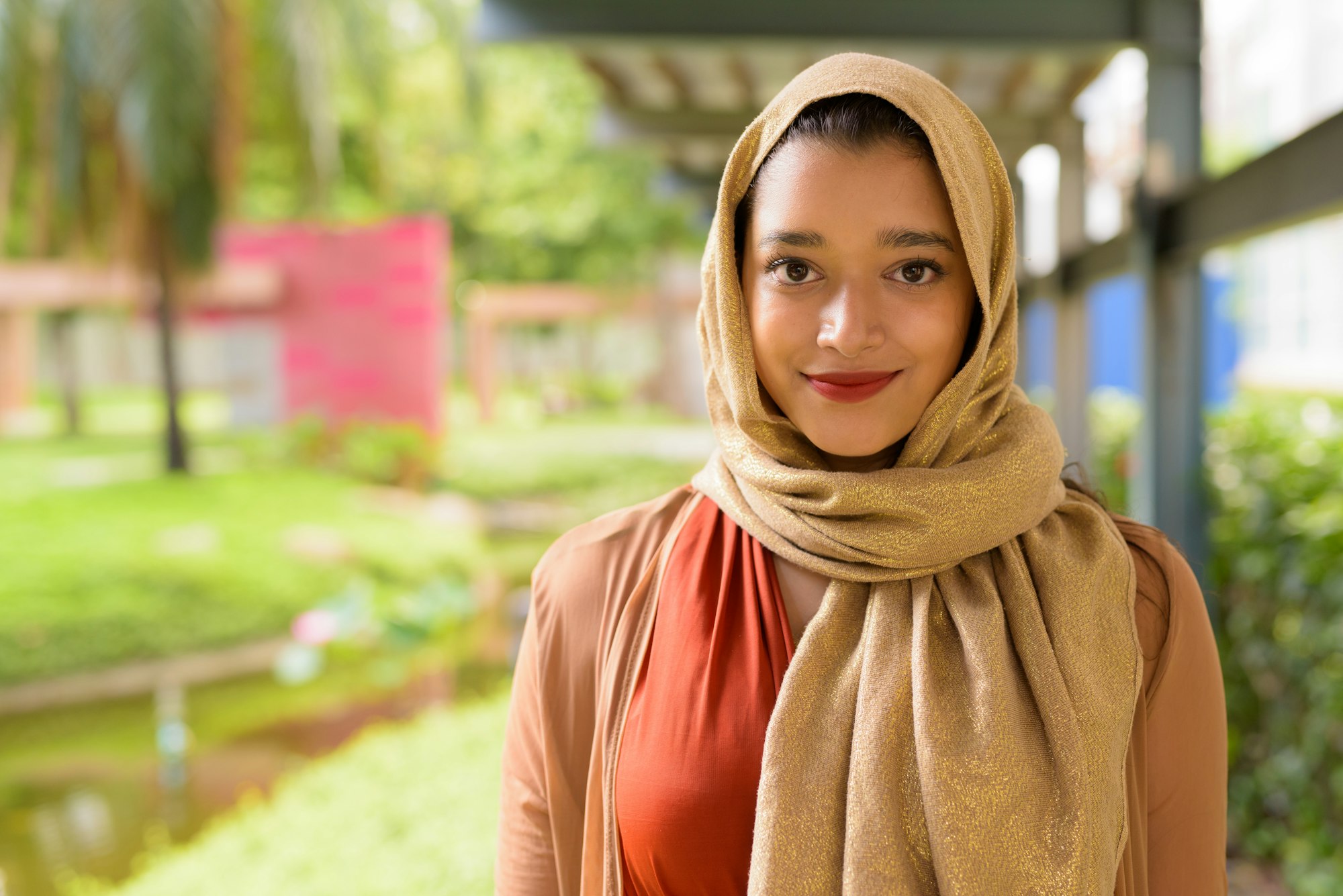 face-of-young-beautiful-indian-muslim-woman-at-the-park-outdoors Home